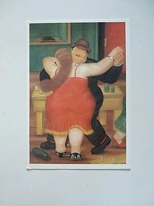 UNE CARTE POSTALE REPRODUCTION D'UNE OEUVRE DE BOTERO - Picture 1 of 1