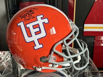 Casco auténtico VSR4 firmado por Emmitt Smith personalizado Florida Gators retro con piezas Foto 1 de 4