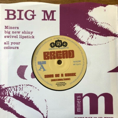 BREAD - Song of a baker / Hey Joe 7" (60's UK Mod Psych) - Photo 1/2