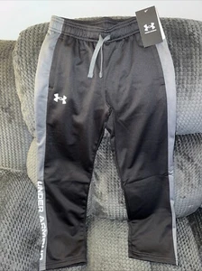 Under Armour Boys' Brawler 2.0 Pants Sweatpants Black Size Youth Small. - Picture 1 of 5