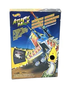 Vintage Hot Wheels Attack Pack Dinosaurs Tankasaurus Rex toy Mattel 1993# NIB QZ - Picture 1 of 3