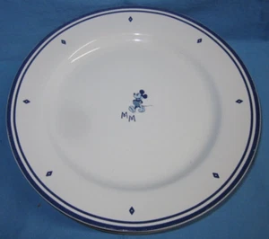 5 deliciosos platos de cena Disney ~ azul y blanco ~ M M, Mickey Mouse - Imagen 1 de 5