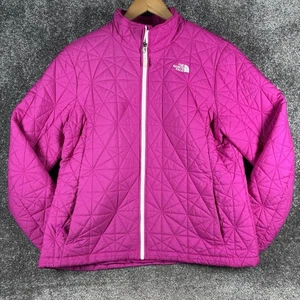 North Face Jacket Womens XL Pink Tamburello Insulated Lightweight Liner Coat - Picture 1 of 8