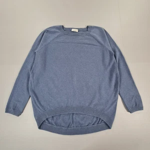 Jersey Brunello Cucinelli para mujer azul pequeño 100 % cachemir tejido suave - Imagen 1 de 12