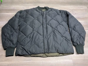 Giacca vintage Cabelas uomo grande Premier Northern piumino d'oca trapuntato puffer anni 90 - Foto 1 di 7