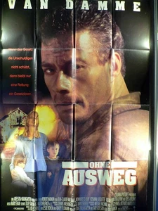 Ohne Ausweg - Jean-Claude Van Damme - Filmposter 120x80cm gefaltet - Picture 1 of 1