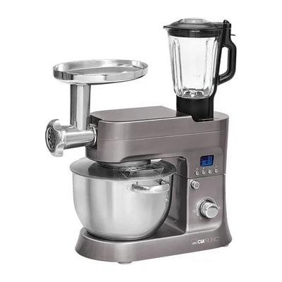 Robot patissier multifonction 4 en 1 - 6,2 L 1200W Clatronic KM 3674 Titan - Photo 1/4