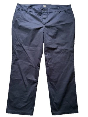 Lee Women's Black 20W Petite Black Wrinkle Free Pants Wrinkle Free - Image 1 of 4