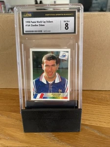 Panini Zinedine Zidane 1998 World Cup Sticker CSG 8 NM/Mint - Picture 1 of 2