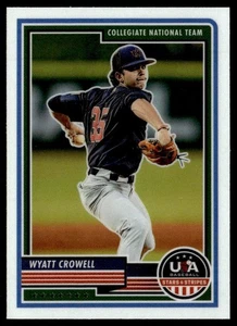 2023 Panini Stars & Stripes Wyatt Crowell USA #65 - Picture 1 of 2