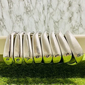 Lefty TaylorMade M2 Iron Set 8pcs 5-Pw,Aw,Sw Flex S Stiff TM7-217 - Picture 1 of 10