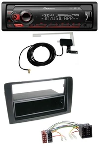 Pioneer DAB USB MP3 Bluetooth Autoradio für Fiat Idea (350 03-11) schwarz - Bild 1 von 8