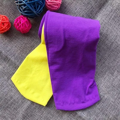 Medias mixtas color caramelo para niñas bebé pantalón elástico pantalones ajustados niños baile Foto 1 de 4