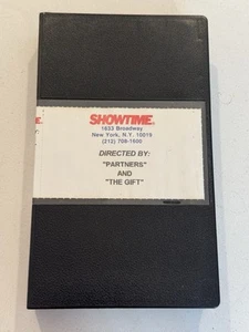 Rare Showtime Screener VHS "Partners" & "The Gift" Laura Dern w/ Case - Imagen 1 de 8