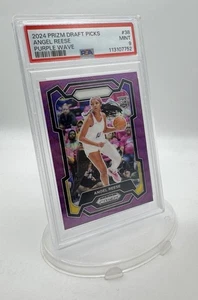 Prizm Draft Picks #38 2024 - Angel Reese RC Purple Wave, PSA 9 COMO NUEVO, ¡POP 12!! - Imagen 1 de 5