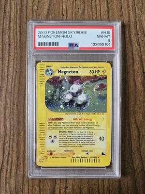 Magneton H18/H32 Skyridge Holo Rare PSA 8 - Image 1 of 4