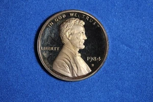 Centavo conmemorativo Lincoln Estate Find 1984 prueba S #K55041 - Imagen 1 de 2
