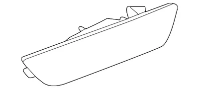 Lámpara de señalización lateral original Volkswagen 1Q0-945-071-C Foto 1 de 3