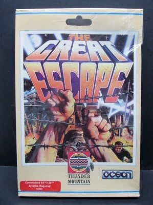 THE GREAT ESCAPE, Commodore 64 / 128, Disk, Thunder Mountain 1986, New - Image 1 of 4