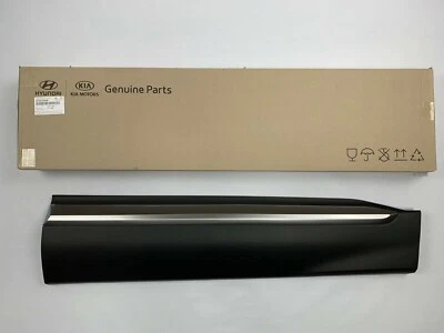 Moldura inferior puerta delantera Santa Fe 2019-2020 lado pasajero derecho adorno cromado Foto 1 de 4