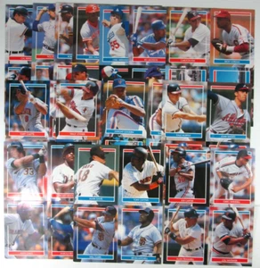 vintage 1990 Major League Baseball Cards Players Stadium Sticker Sheets - Picture 1 of 8