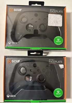 2 SCUF Instinct Black Removeable Faceplates- Xbox Series X|S-Xbox One-Black: CIB - Image 1 of 2