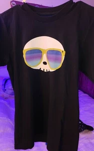 CAMISETA RARA IMPRESIONANTE TOKIDOKI CIAO CUTIE Negra Pequeña S Calavera Linda - Imagen 1 de 4