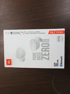 JBL Tune 130NC TWS Wireless Earbuds - White - Picture 1 of 6
