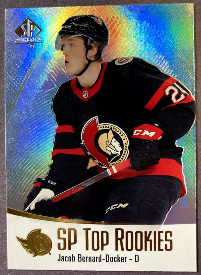 2021-22 SP Authentic Top Rookies #TR-4 Jacob Bernard-Docker Ottawa Senators RC - Image 1 of 1