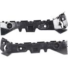 Pair Bumper Face Bar Retainers Brackets Braces Mounting Kit Set of 2 for Mazda 3 Mazda 3