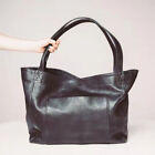 Uk Women Vintage Weekender Soft Leather Oversized Shoulder Bag Hobo Tote Large B