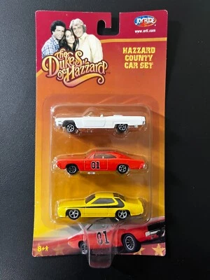 ERTL Joyride 哈扎德公爵县汽车套装压铸收藏品汽车 — 第 1/2 张图片