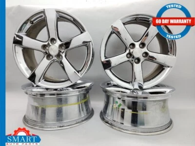 Pontiac Solstice Rim Wheel 5 Spoke Chrome Set of 4 18X8JX55 06-09 OEM - Image 1 of 4