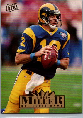 # 278 Chris Miller St Louis rams 1995 Fleer Ultra - Image 1 of 2