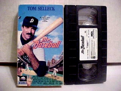 Mr. Baseball 1992 VHS Tape PG-13 MCA/Universal Tom Selleck, Ken Takakura G2 Foto 1 de 2