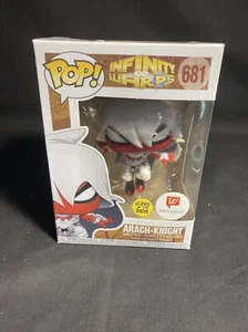 Funko Pop! Marvel Infinity Warps Arach-Knight #681~NEW~2020~Glow in Dark~Sealed - Picture 1 of 5
