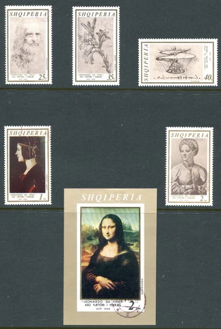 Albania 1969 Used Set #1218-1223 Cover