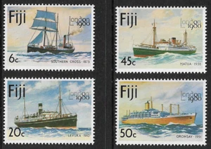 1980 FIJI 'London 1980' Set MNH (SG 596-599) - Picture 1 of 1