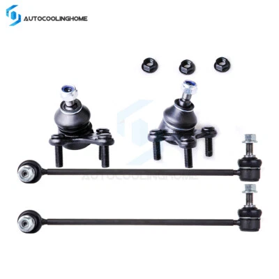 4x Front Sway Bar End Links Ball Joints For Audi A3 Volkswagen Beetle Golf Jetta - Image 1 of 4