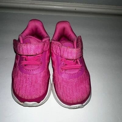 Adidas Eq21 размер 5k работает ребенка ясельного возраста девочек розовый кроссовки спортивная обувь FX2256 - Изображение 1 из 4