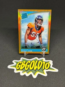 2018 Donruss Optic - Rated Rookie Bradley Chubb #169 Orange /199 RC - Picture 1 of 2
