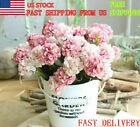 Artificial Hydrangea Flower Silk Small Bouquet Red Wedding Party Home Decoration