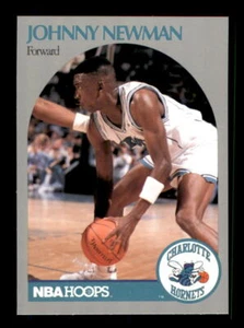 1990 Basketball 1990-91 Hoops Johnny Newman Charlotte Hornets #403 1 - Picture 1 of 2