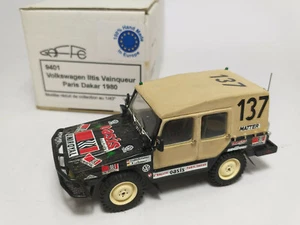 KIT 1/43 GAFFE VOLKSWAGEN ILTIS VAINQUEUR PARIS DAKAR 1980 Mounted w/ Origin BOX - Picture 1 of 11