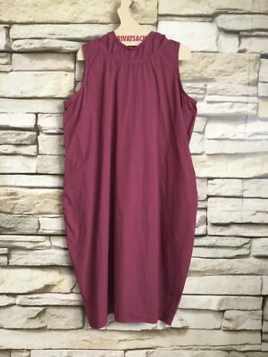 cocon.commerz PRIVATSACHEN VERGRÜNT Kleid aus PUPPELINE in weinrot Gr. 2 - Bild 1 von 4