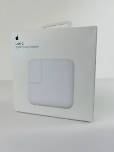 Lot of 10 - Original Apple USB-C 30W Power Wall Adapter MW2G3AM/A - Open Box - Picture 1 of 5
