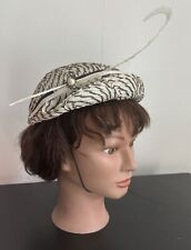 Vintage Hat Styled by Juli-Kay Chicago 1950s Half Hat