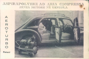 a1489 cartolina torino citta' commerciale aspirapolvere ad aria compressa - Picture 1 of 2