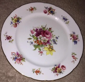 Hammersley & Co. 9 1/2” Bone China - Floral Plate  - Picture 1 of 5