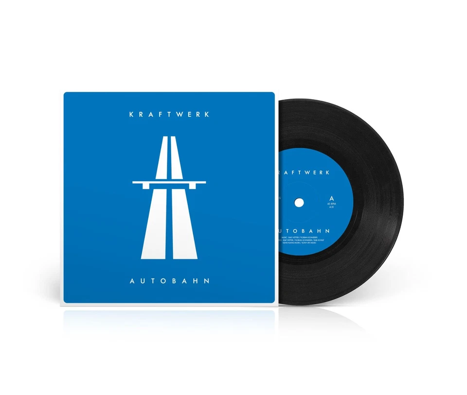 Kraftwerk Autobahn 7" Vinyl 50. Jubiläumsauflage Neu & Versiegelt